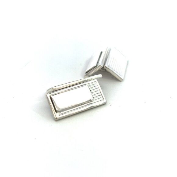 Gucci Estate Cufflinks Sterling Silver G32 - Picture 4 of 6